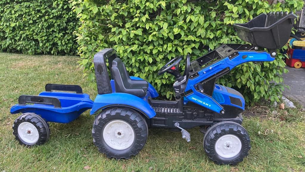 Tractor Falke pedalen, Ophalen, Gebruikt