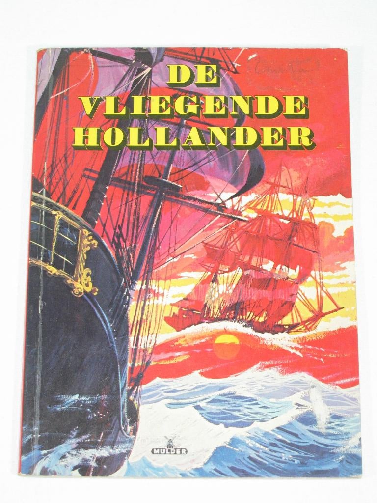 Vintage Jeugdboek De Vliegende Hollander – Mulder – Avontuur, Boeken, Kinderboeken | Jeugd | 10 tot 12 jaar, Gelezen, Fictie, Ophalen of Verzenden