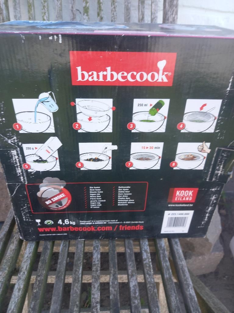 Tafel BBQ, Tuin en Terras, Ophalen, Nieuw, Barbecook