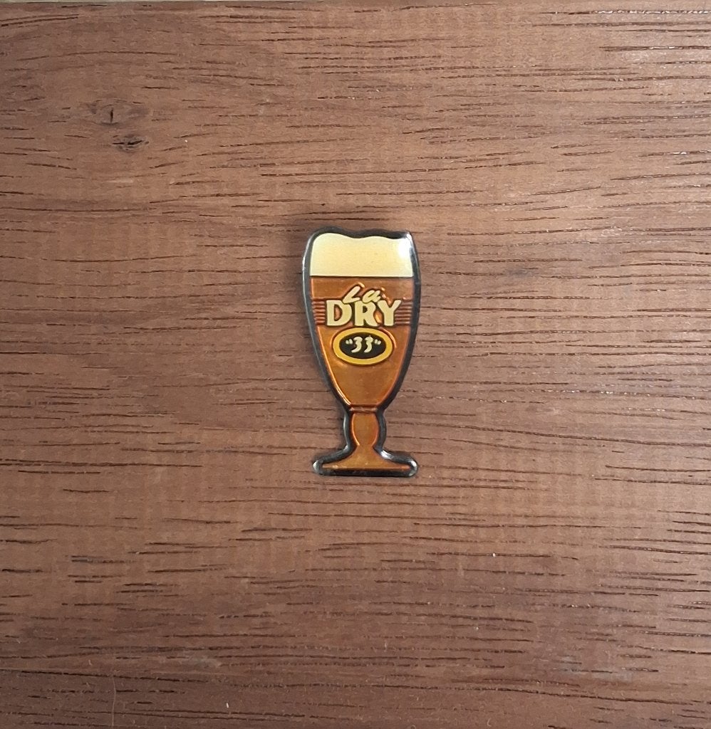 PIN - LA DRY - BIER - BIÈRE - BEER, Envoi, Utilisé, Marque, Insigne ou Pin's