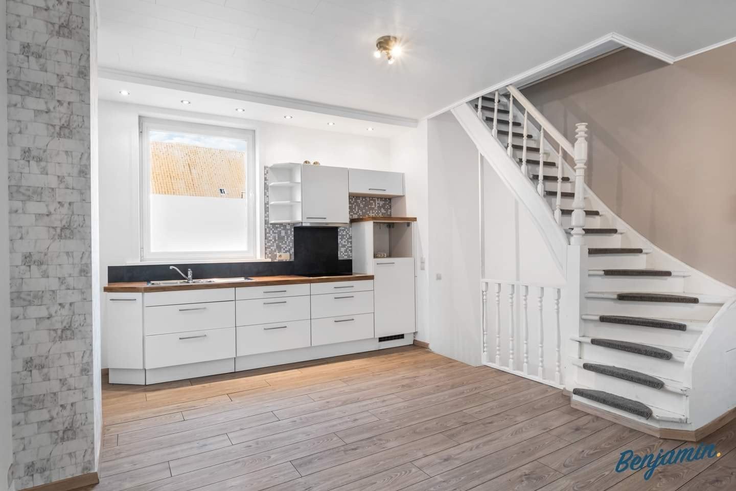 Appartement of handelspand met woonst, Immo, Maisons à vendre, Appartement, Province de Flandre-Occidentale