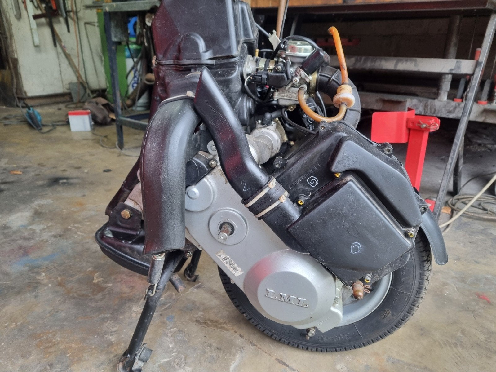 moteur vespa lml 125cc, Fietsen en Brommers, Ophalen
