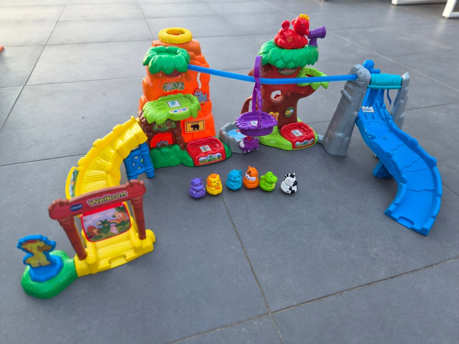Vtech Zoef Zoef Dieren (avonturenjungle + boerderij + paden), Ophalen