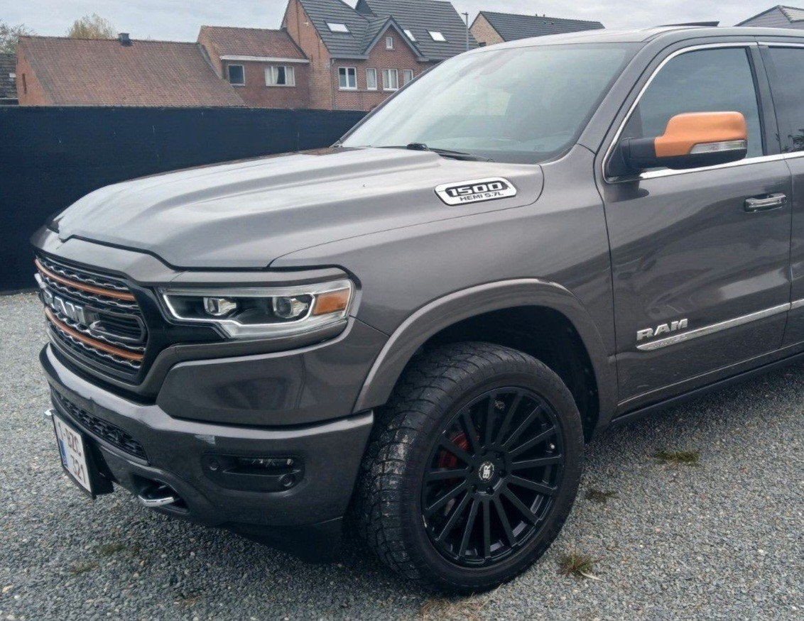 Dodge Ram Limited Full option, Autos, Cuir, Argent ou Gris, Achat, Noir