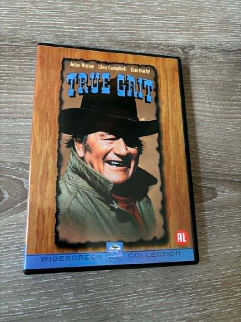 True Grit, western met John Wayne. Slechts 2 euro., 1960 tot 1980, Alle leeftijden, Nederlands, Ophalen of Verzenden