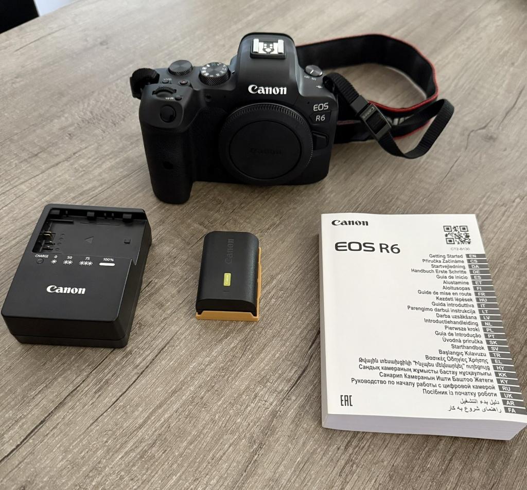 Canon EOS R6 body in absolute nieuwstaat met originele doos, TV, Hi-fi & Vidéo, Appareils photo numériques, Comme neuf, Canon
