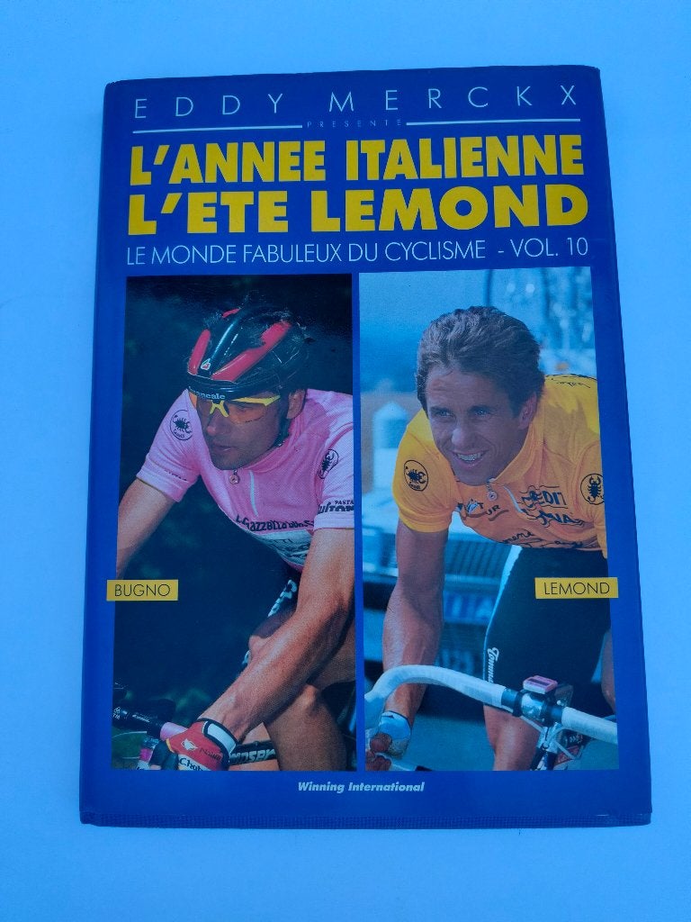 Livre l'année italienne l'été lemond 1990, Livres, Enlèvement ou Envoi, Eddy Merckx, Comme neuf, Course à pied et Cyclisme