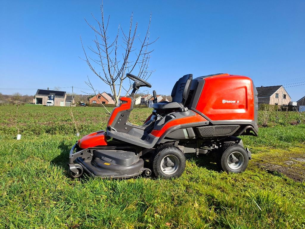HUSQVARNA RIDER RC 318 T - 158 heures !!!, Tuin en Terras, Ophalen, Gebruikt, 90 tot 120 cm, Opvangbak