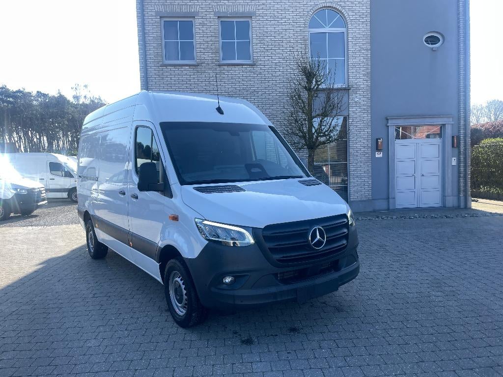 MERCEDES SPRINTER 317CDI L2+H2 AUTOMAAT FACE-LIFT, Autos, Camionnettes & Utilitaires, Achat, Entreprise, Noir, Diesel