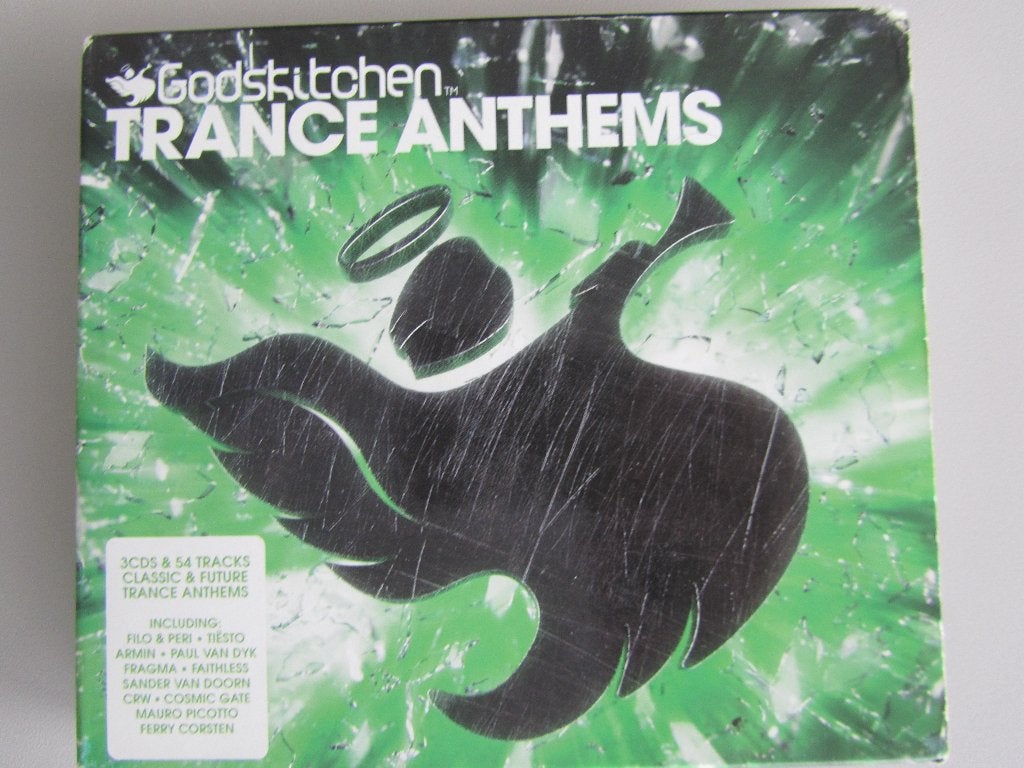 3CDBOX GODSKITCHEN TRANCE ANTHEMS (54 tracks), Cd's en Dvd's, Cd's | Dance en House, Ophalen of Verzenden, Gebruikt, Techno of Trance