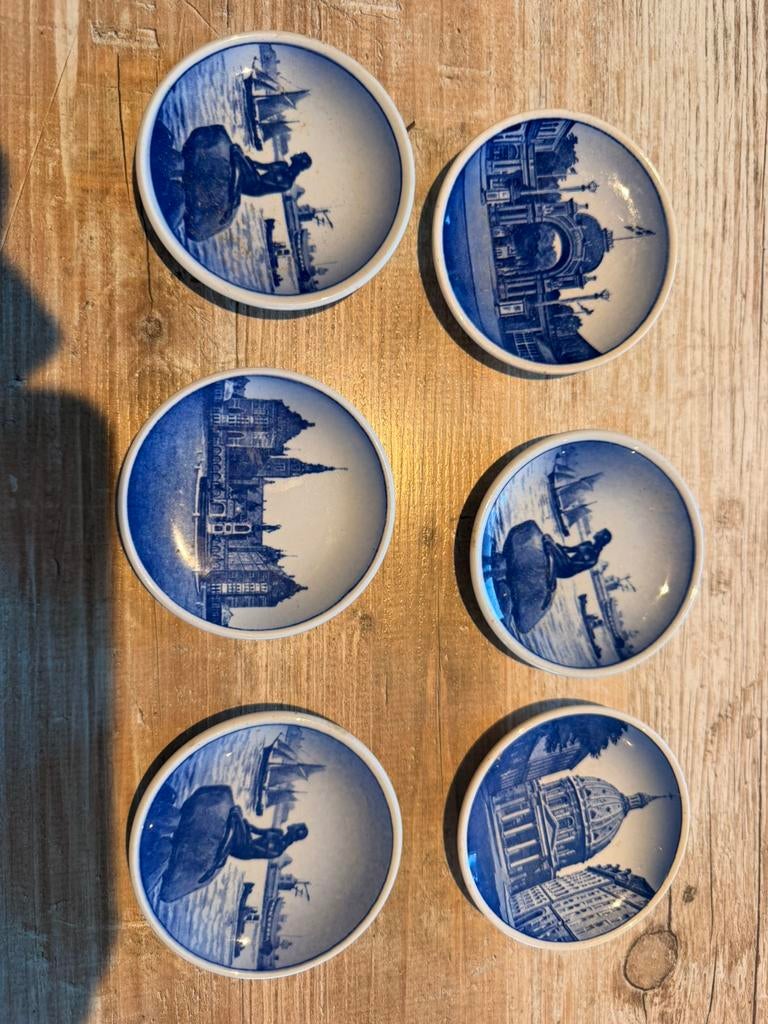 Bordjes Defts Blauw + Boch + Zenith, Ophalen of Verzenden