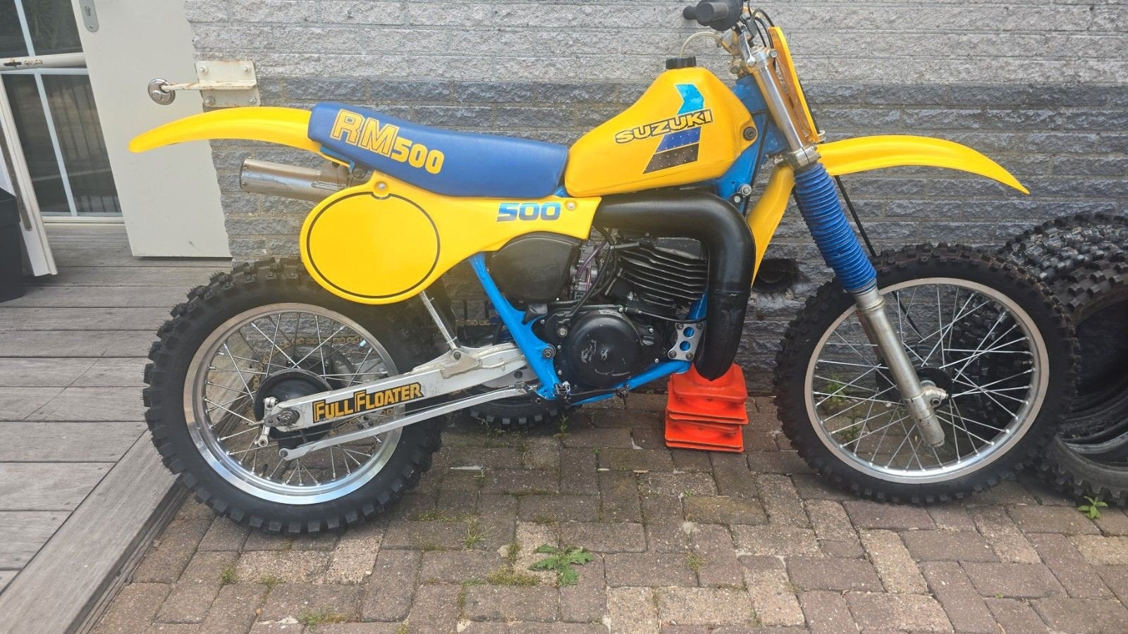 suzuki rm 500 gezocht achtervering, Ophalen of Verzenden, Gebruikt