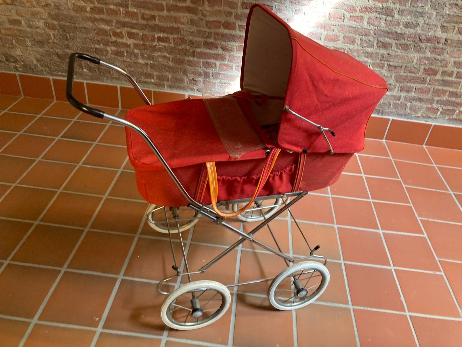 Authentieke poppenwagen, Kinderen en Baby's, Speelgoed | Poppen, Ophalen of Verzenden