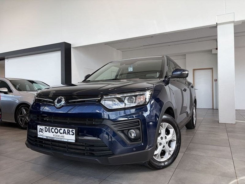 SsangYong Tivoli Apple Carplay - Android Auto / Camera / Tr, Auto's, SsangYong, 94 kW, Blauw, Tivoli, 5 deurs