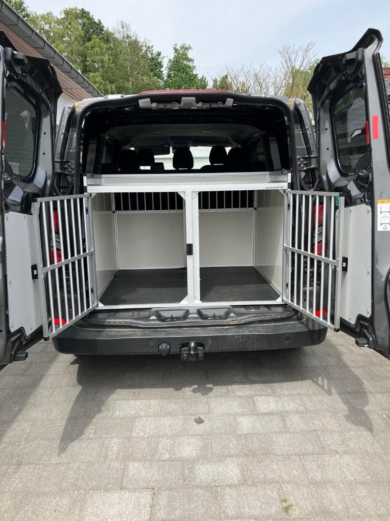 Te koop: Dubbele autobench - Ford Transit Custom, Enlèvement, Comme neuf