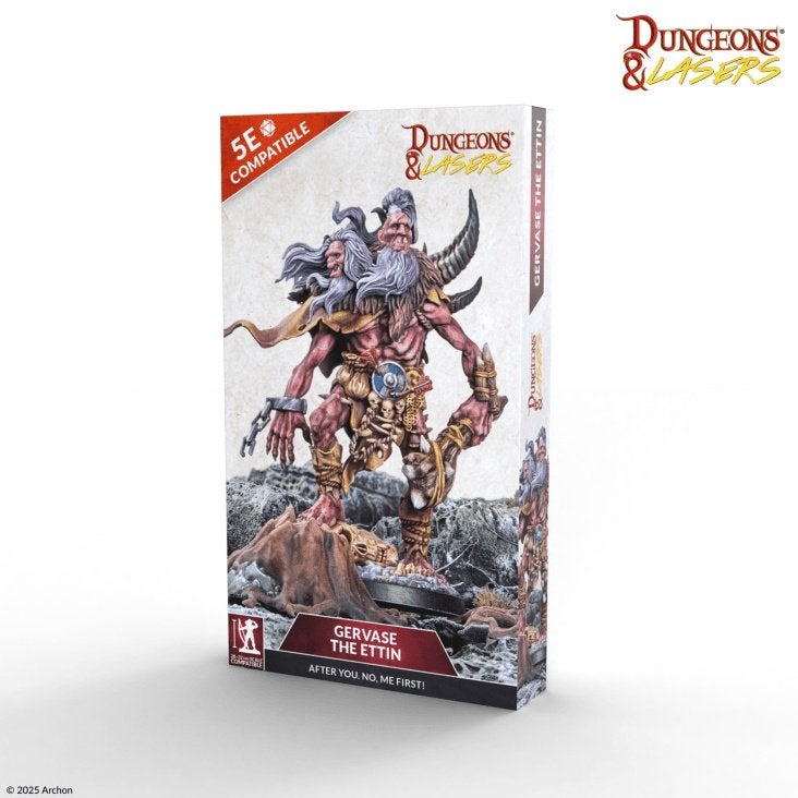 Gervase The Ettin, Enlèvement, Neuf, Personnage ou Figurines