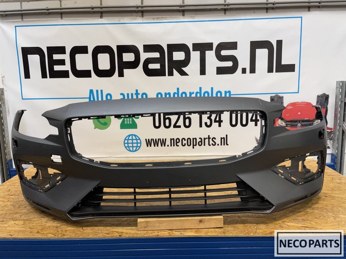 BUMPER VOLVO V60 S60 VOORBUMPER 2018-2021 ORIGINEEL, Auto-onderdelen, Carrosserie, Bumper, Volvo, Gebruikt, Ophalen of Verzenden