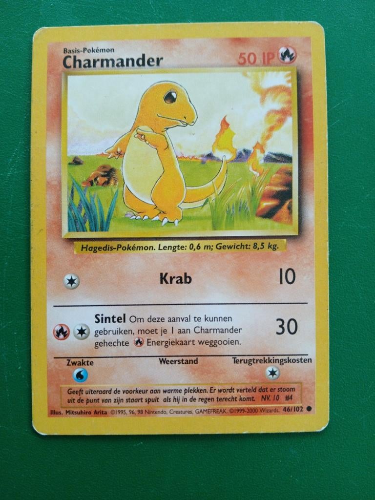 1st edition Charmander/1st editie Charmander, Enlèvement