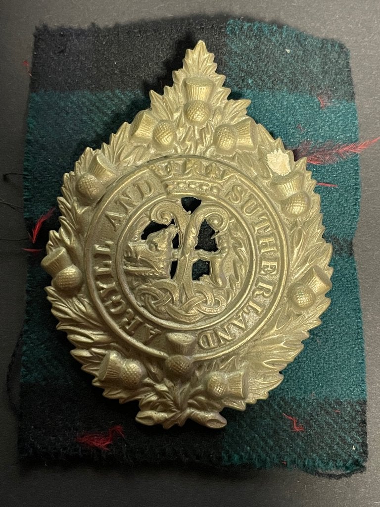 Glengarry Argyll et Sutherland Highlanders britanniques WW2, Enlèvement ou Envoi