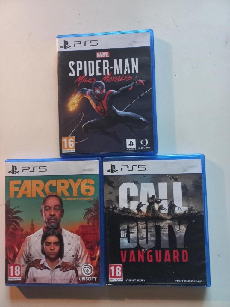 3 ps5 spellen, Games en Spelcomputers, Ophalen of Verzenden, Zo goed als nieuw