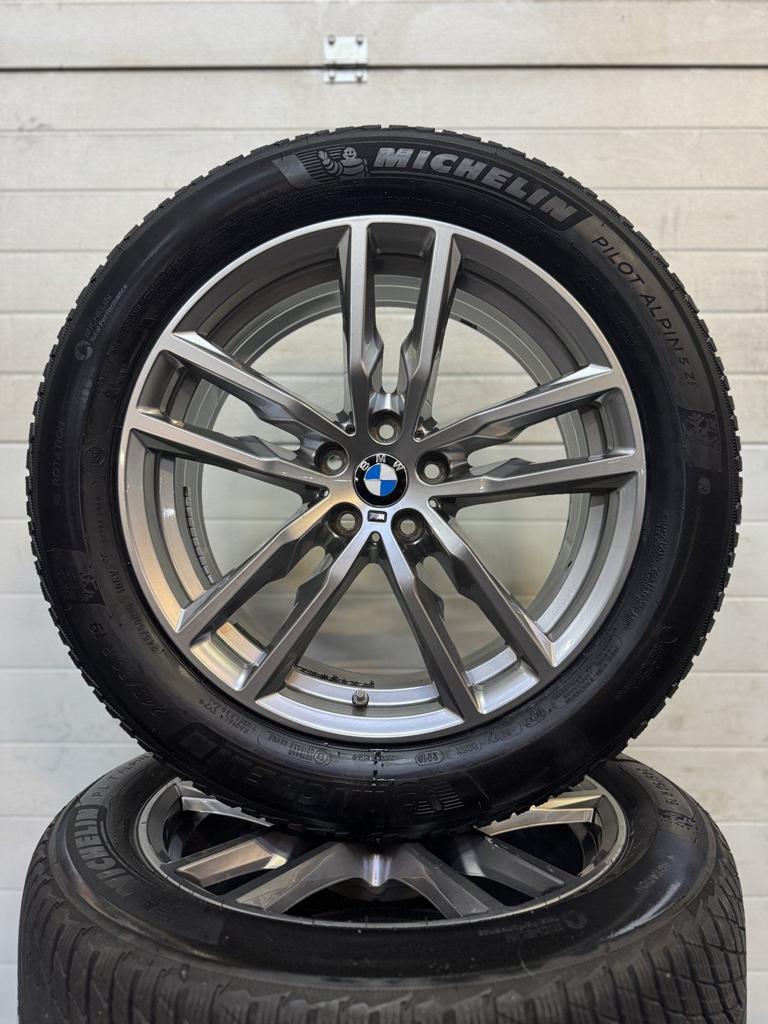 DEMO 19’’ bmw x3 x4 g01 g02 ix3 velgen winterbanden tpms 698, 19 inch, -, -, Banden en Velgen