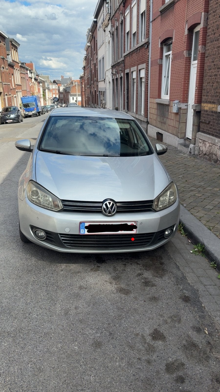 Golf 6 1.6 tdi avec 165000km, Euro 5, Parkeersensor, Zwart, 1600 cc