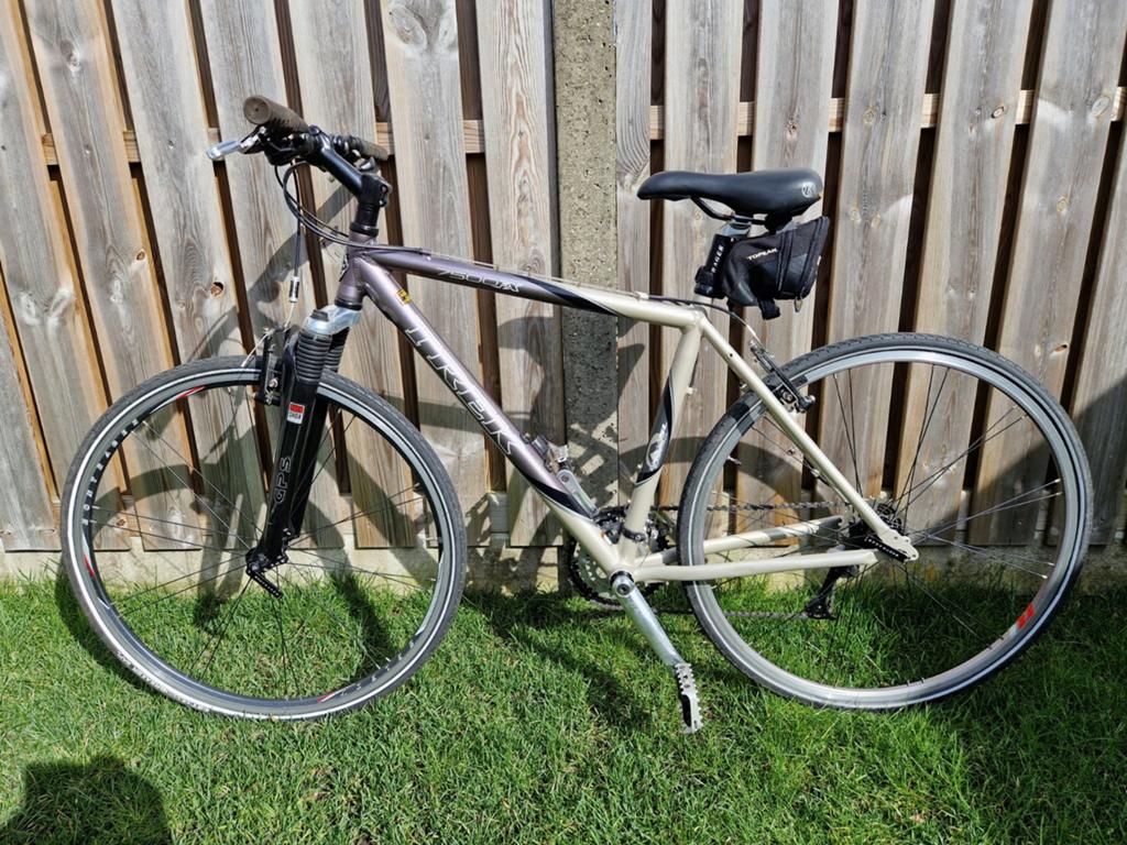 Trek 7500 FX Hybride Fiets 28 inch - SUPER NETJES, Ophalen, 28 inch, Gebruikt, Velgrem