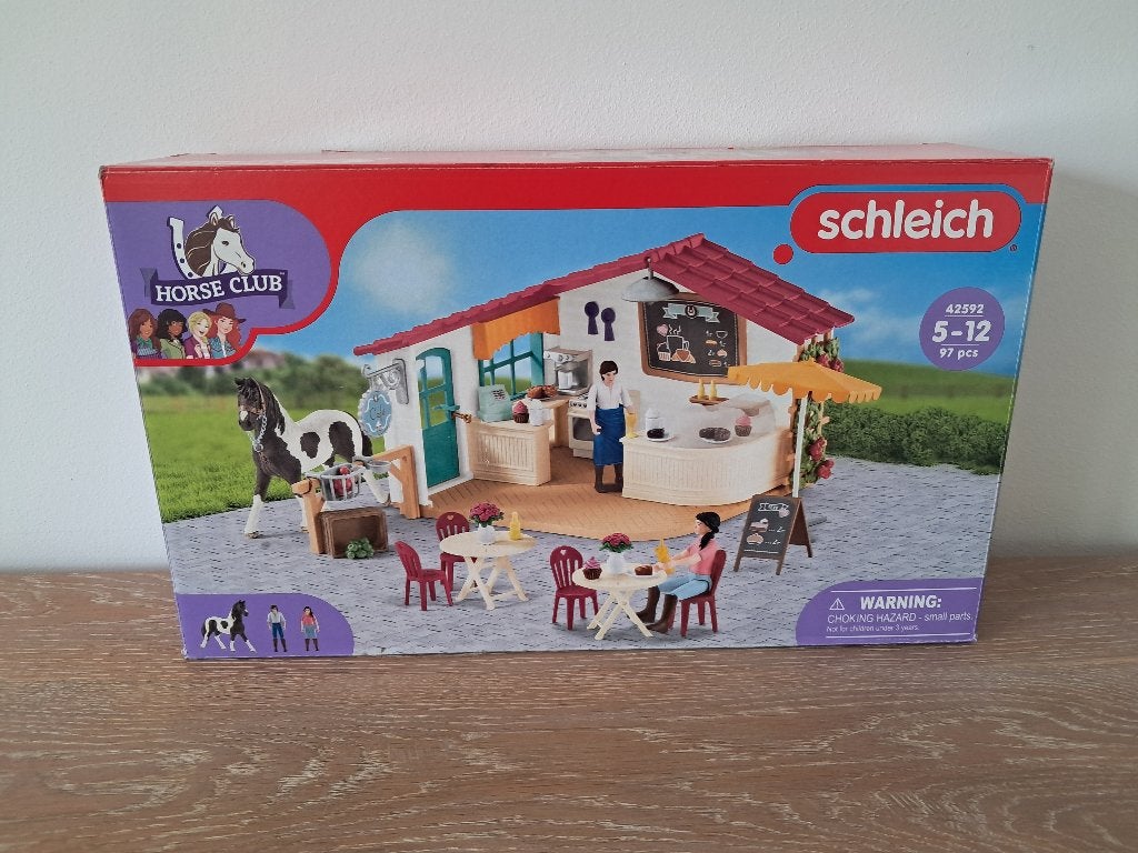 Schleich 42592 ruiter cafe, Ophalen, Zo goed als nieuw