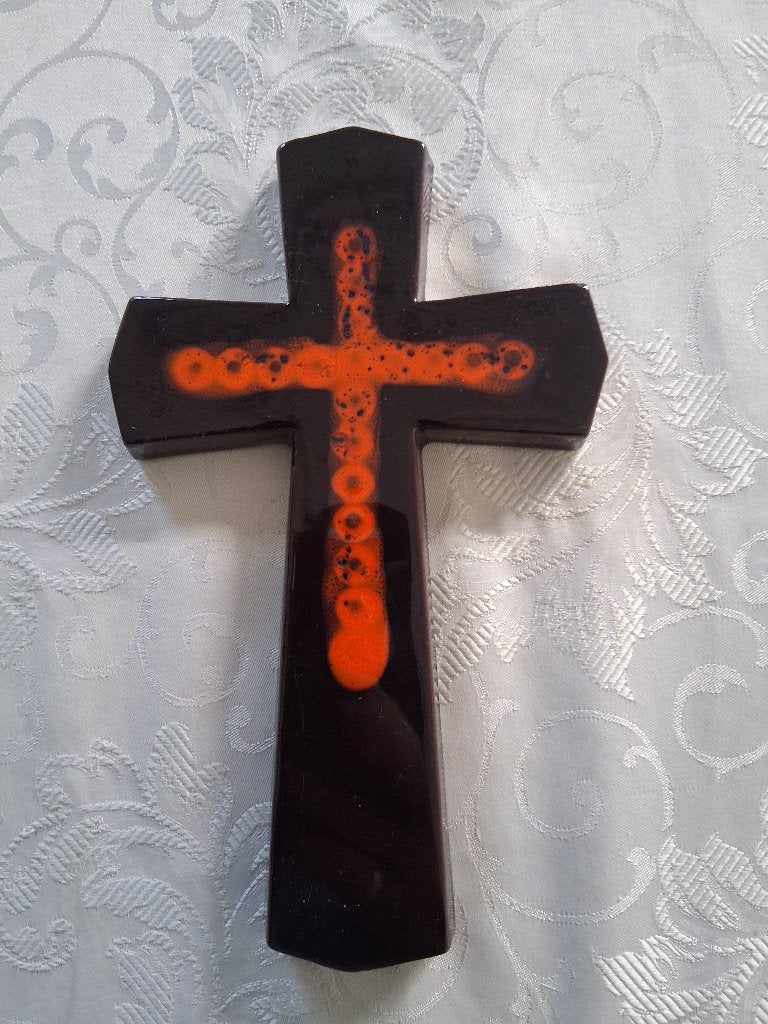 KERAMIEK KRUISJE BAYER, Ophalen of Verzenden