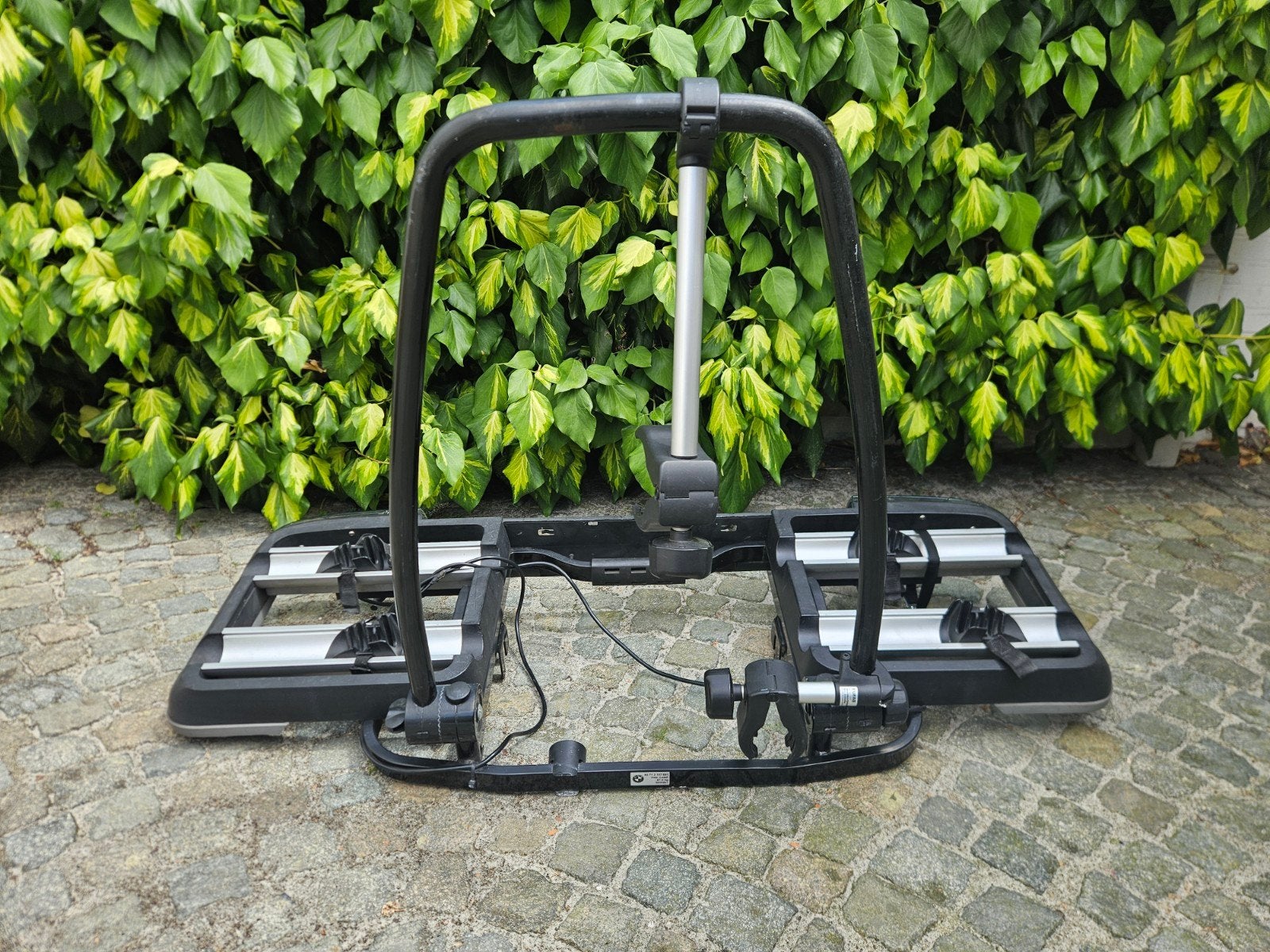 bmw fietsendrager, Ophalen