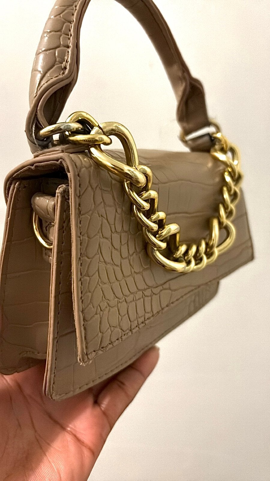 Petit sac beige, Bijoux, Sacs & Beauté, Envoi, Comme neuf, Beige, Sac à main