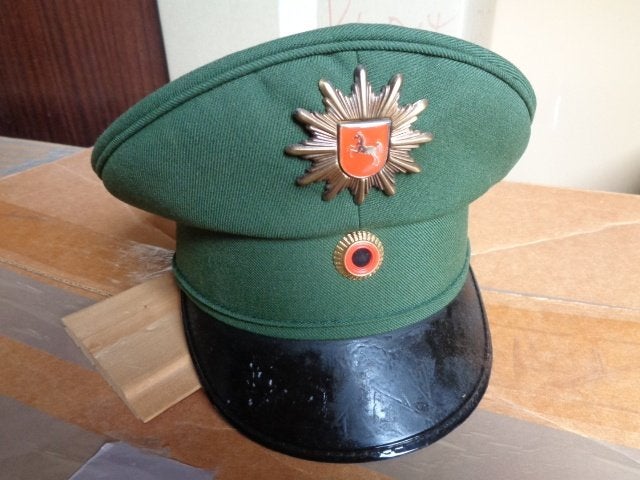 Duitse politie kepie , jaren 80 , ongedragen , maat 56, Enlèvement ou Envoi, Autres, Casque ou Béret