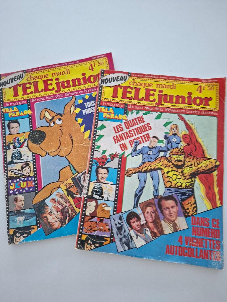Télé Junior, Collections, Revues, Journaux & Coupures, Journal ou Magazine, 1980 à nos jours, Envoi