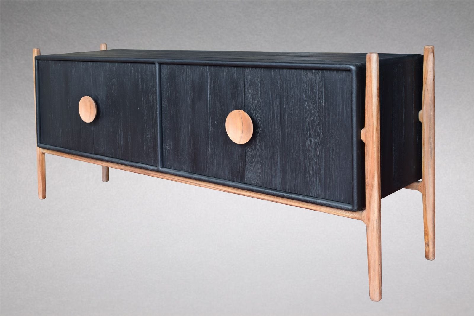 Sideboard in hout., Antiek en Kunst, Ophalen