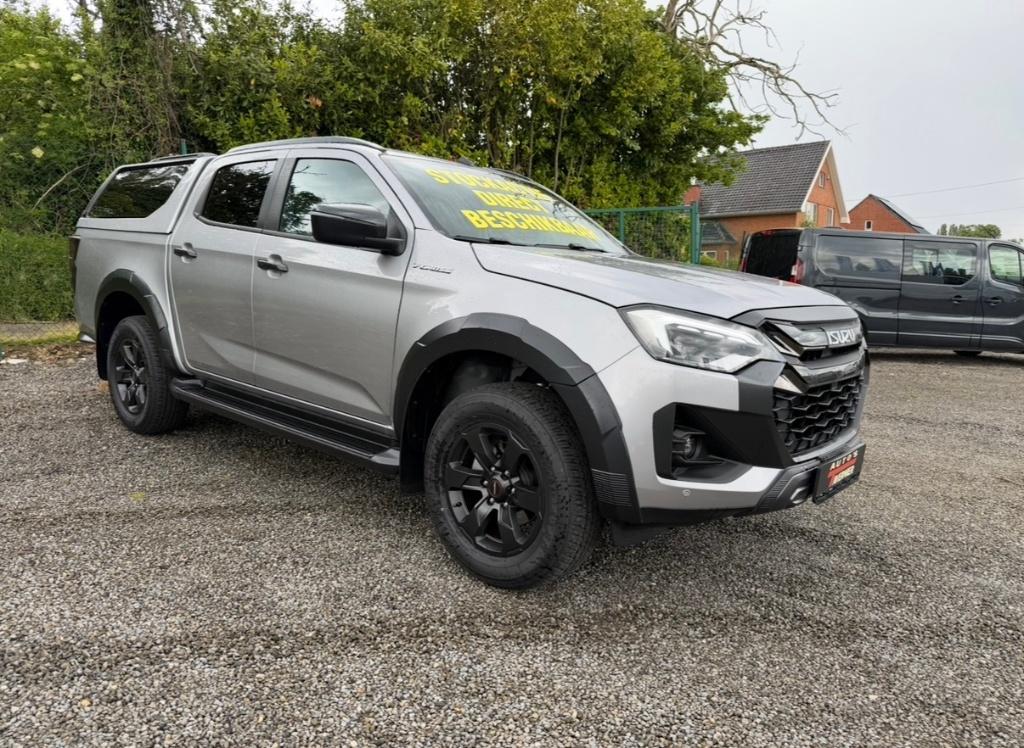 Isuzu D-Max DC 1.9 // 163 Pk // Automaat // Nieuw, Auto's, Bestelwagens en Lichte vracht, Automaat, Zwart, Bedrijf, 1898 cc