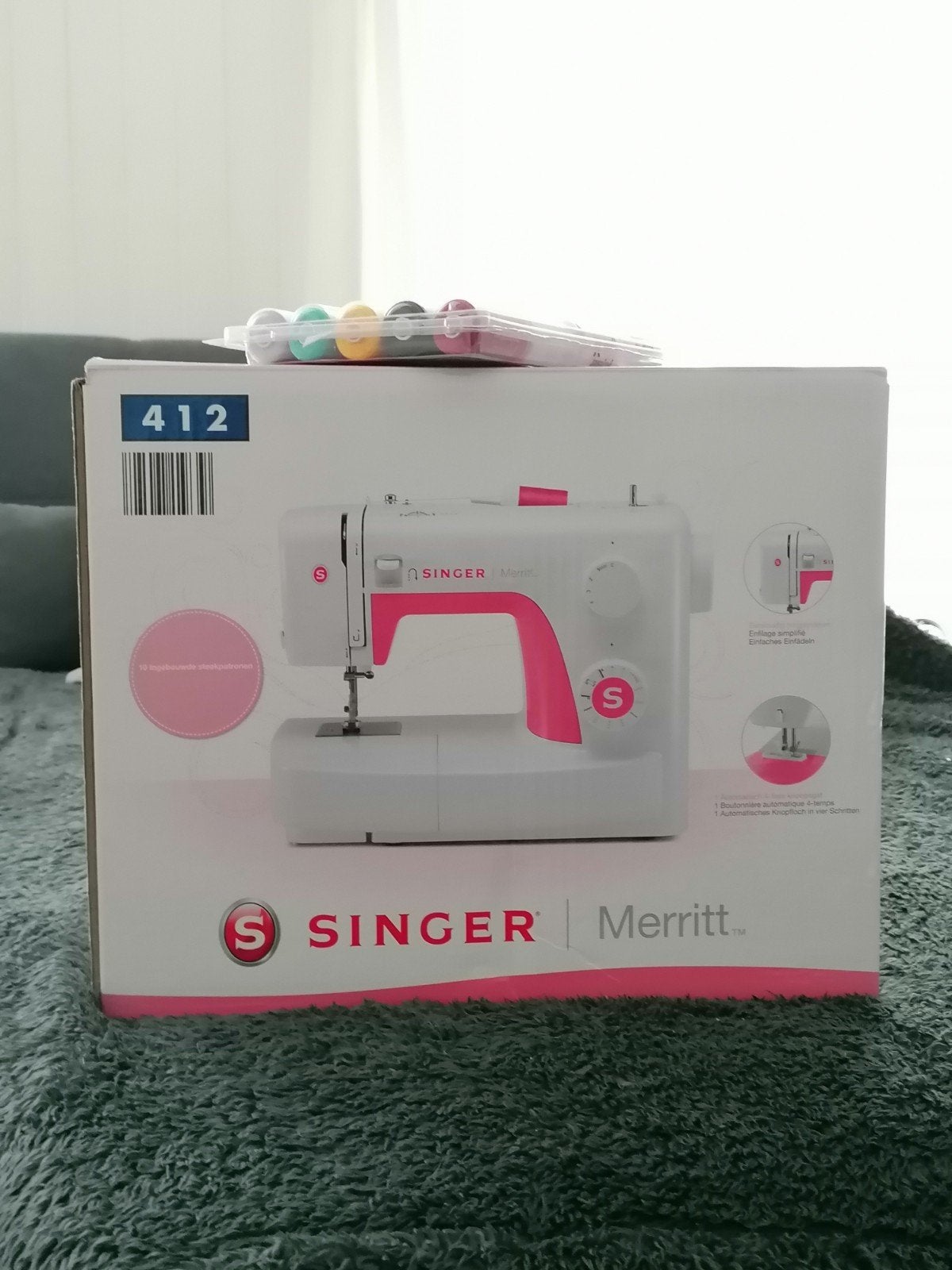 Naaimachine Singer Merrit  Zo goed als nieuw, Hobby & Loisirs créatifs, Machines à coudre & Accessoires, Enlèvement, Comme neuf
