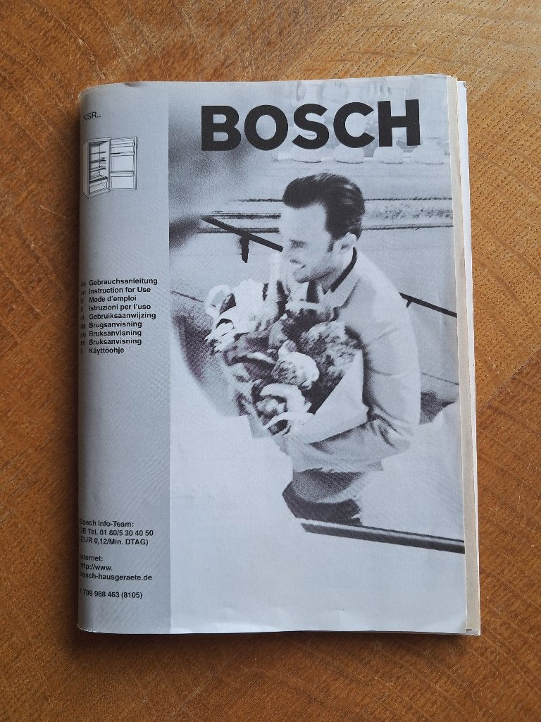 Koelkast Bosch zonder diepvriesvak groot model, Ophalen, Zo goed als nieuw, Zonder vriesvak
