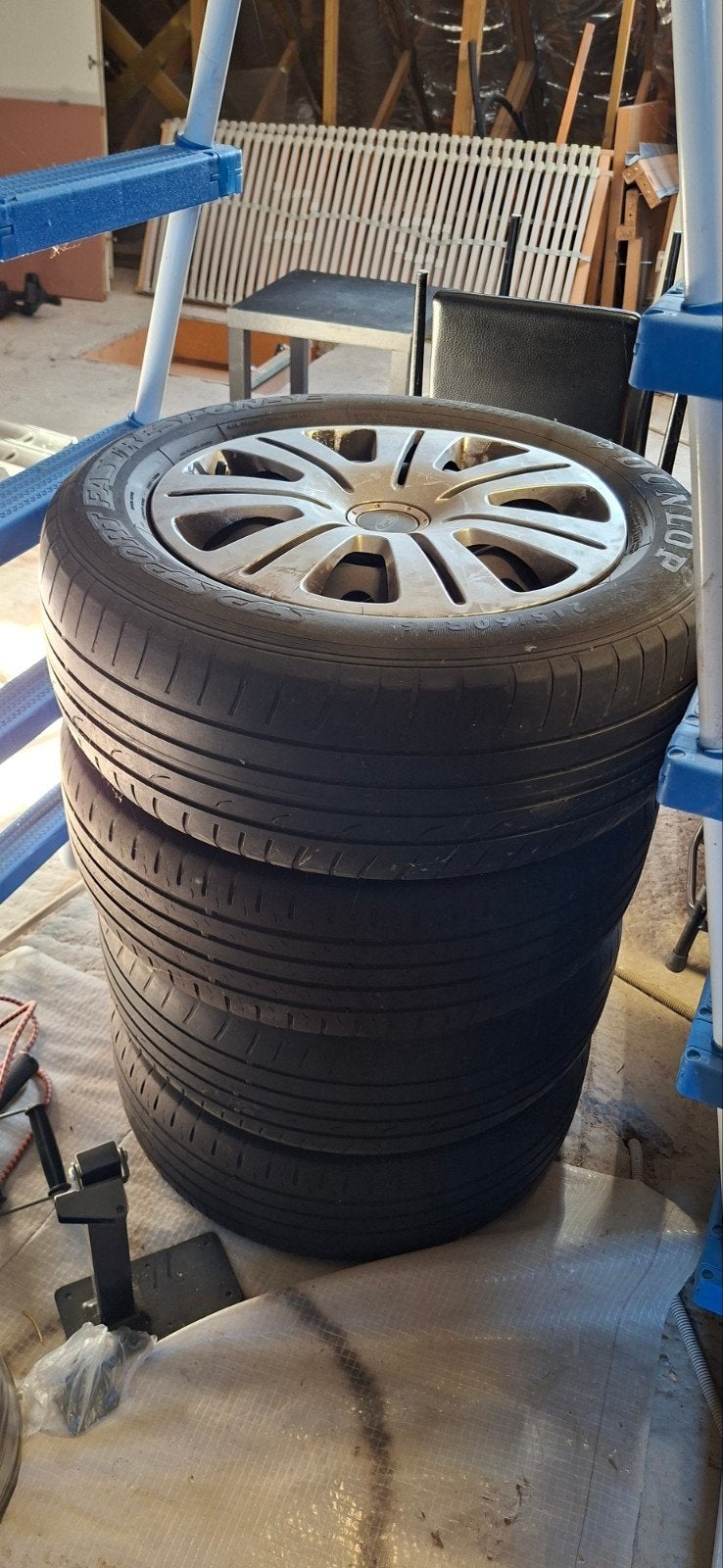 4 pneus de voiture Dunlop Sport All Season 215/60 R16 99 V, Pneus et Jantes, 215 mm, 16 pouces, Véhicule de tourisme