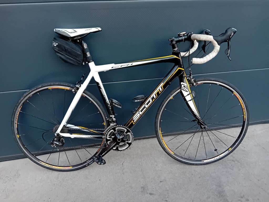 Koersfiets carbon Scott 28inch 20speed maat55 Shimano 105 🚲, Fietsen en Brommers, Fietsen | Racefietsen, Zo goed als nieuw, Overige merken