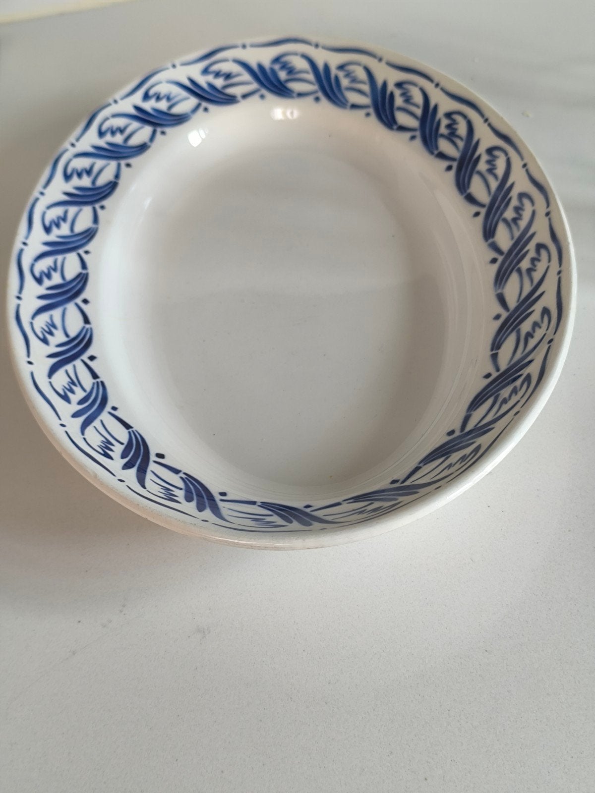 Ovalen vintage schotel, Amandinoise, Antiek en Kunst, Ophalen of Verzenden