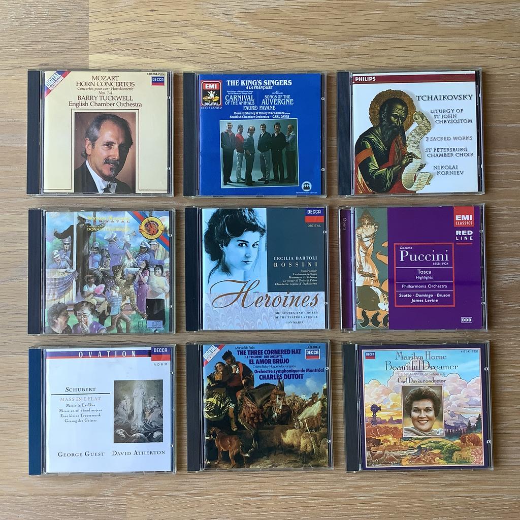 Collectie klassieke CD’s, uitsluitend A labels, Cd's en Dvd's, Ophalen of Verzenden, Zo goed als nieuw