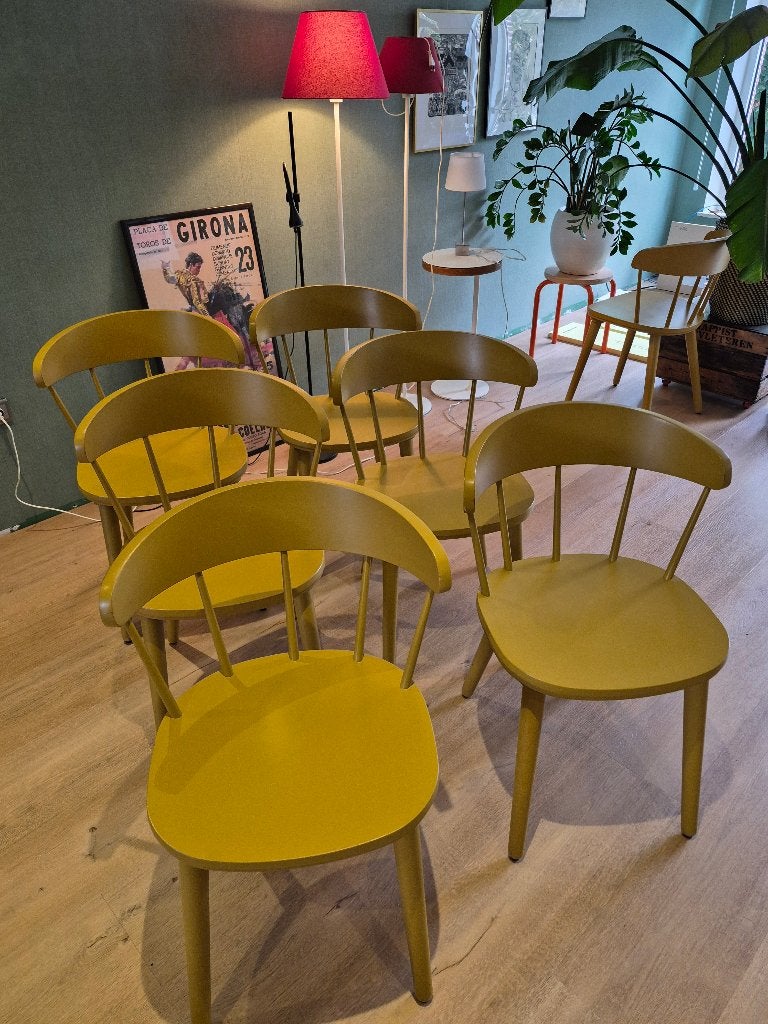Keukenstoelen, Huis en Inrichting, Ophalen, Overige kleuren, Scandinavisch, Zo goed als nieuw