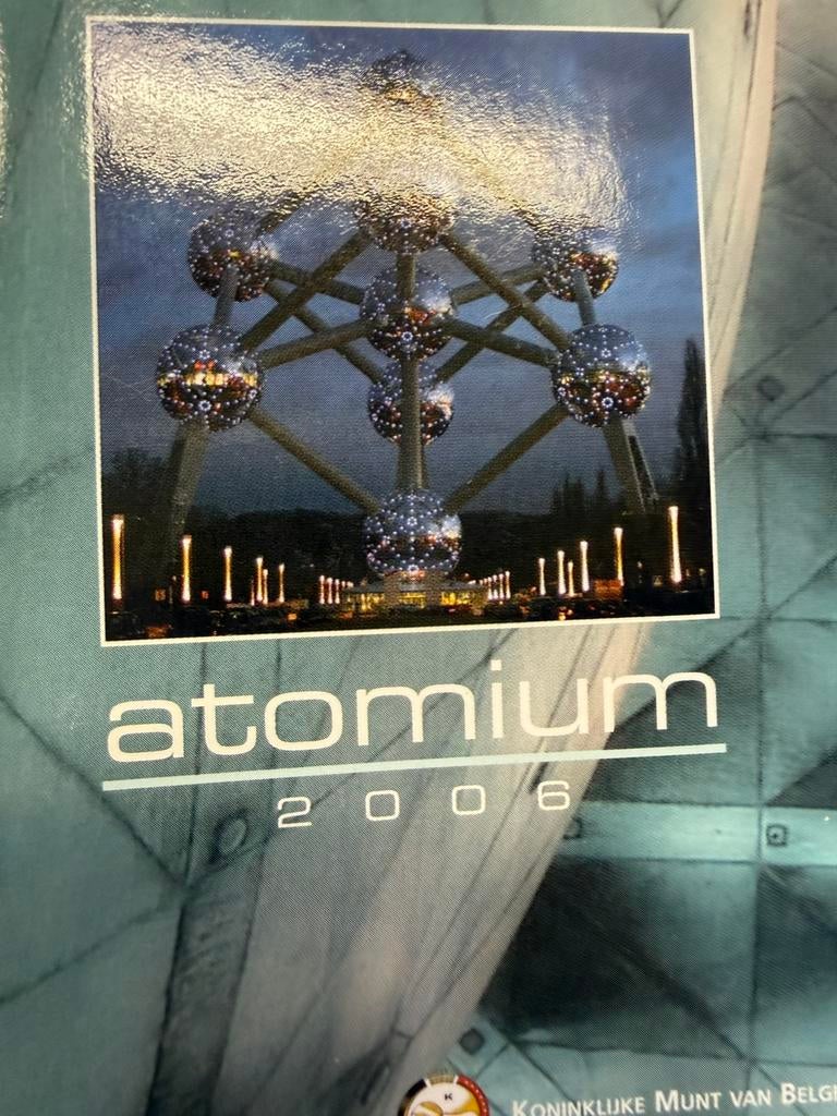 Atomium 2006 speciale uitgave 2006, Postzegels en Munten, Ophalen of Verzenden