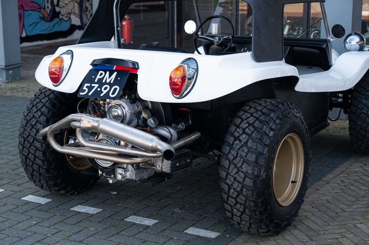 Volkswagen buggy Meyers Manx (bj 1970), Auto's, Lederen bekleding, Gebruikt, 4 cilinders, Wit