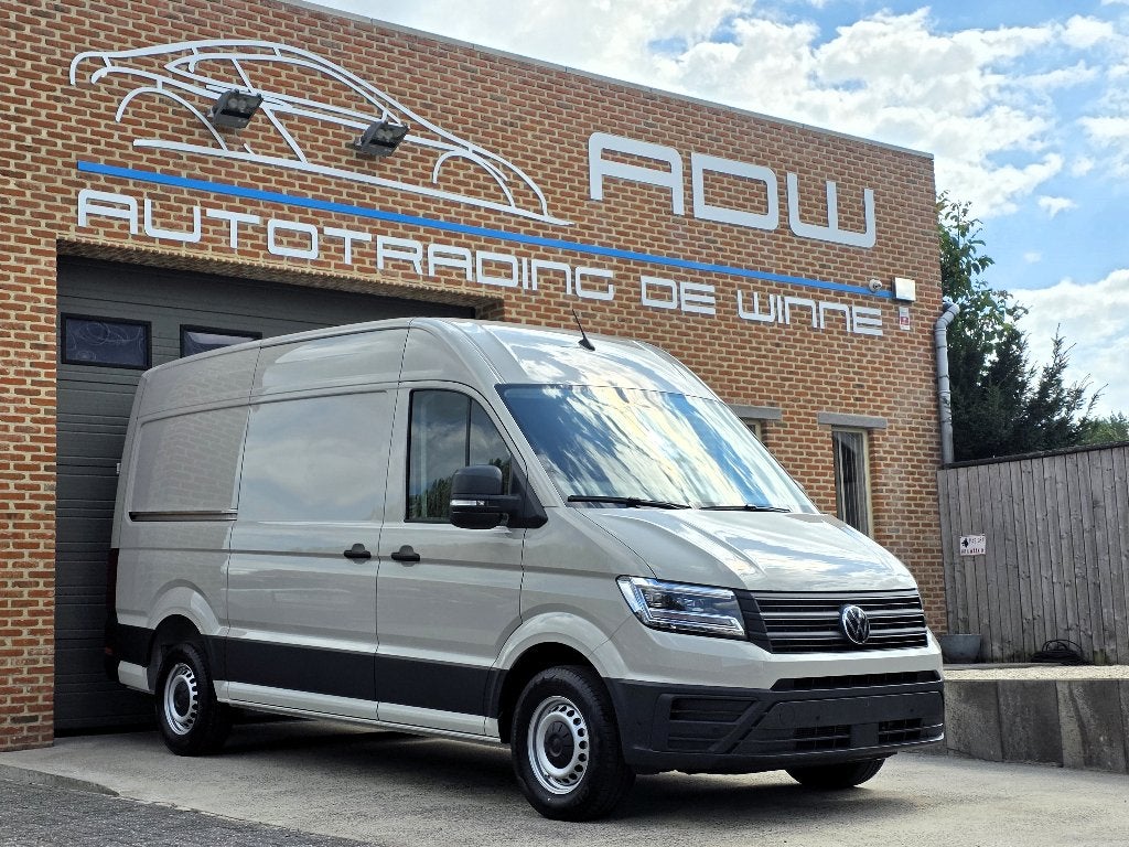 VW Crafter - NIEUW 0KM 2026 4Motion 4x4 177PK - Ascot Grey, Auto's, Bestelwagens en Lichte vracht, Automaat, Stof, Lane Keeping Assist