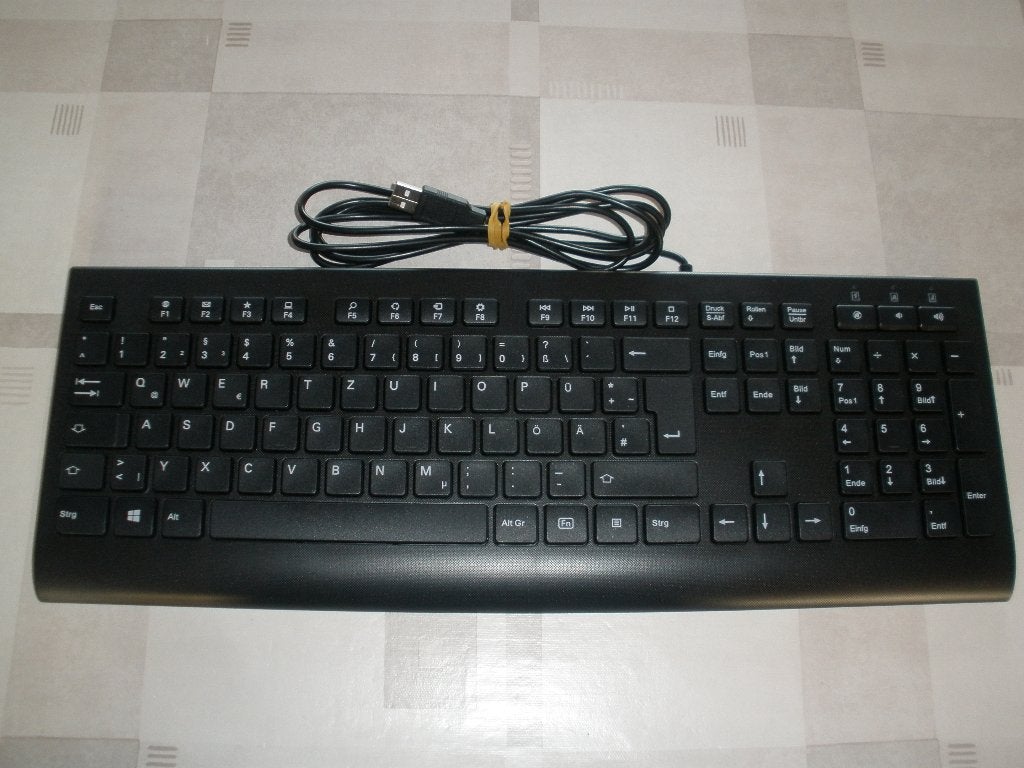Qwerty usb toetsenbord, Computers en Software, Ophalen, Qwerty, Nieuw, Bedraad