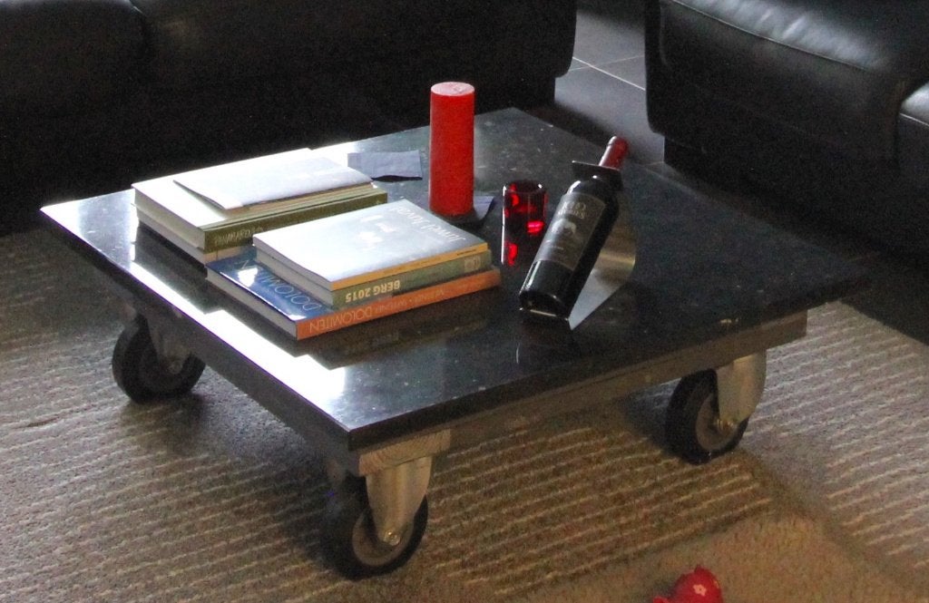 Table basse en pierre naturelle, Enlèvement, Carré, Autres matériaux, Modern