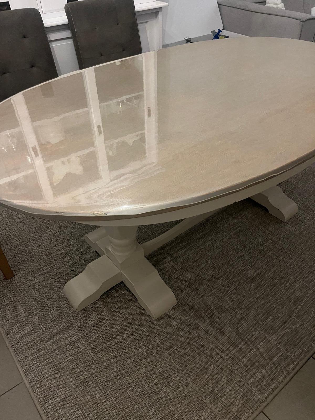 Landelijke eettafel, Huis en Inrichting, Ophalen, Zo goed als nieuw