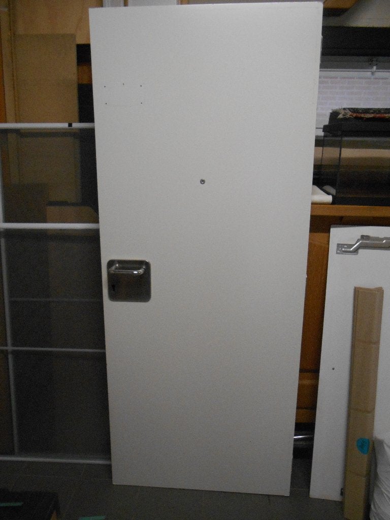 deur van appartement, Doe-het-zelf en Bouw, Ophalen, Gebruikt, Hout, Binnendeur