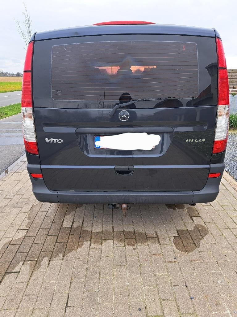 Mercedes Vito dubbel cabine, Auto's, Automaat, Stof, 5 deurs, Particulier